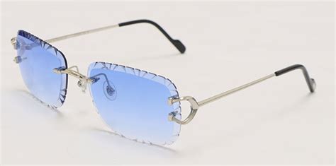diamond cut frame glasses
